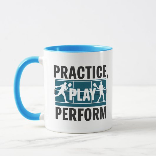 Mug Tennis - Practice play perform (Gauche)