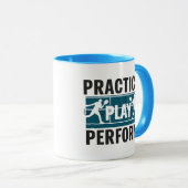 Mug Tennis - Practice play perform (Devant droit)