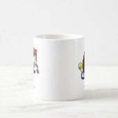 Mug Tennis Pro Hot Dog Trick Shot Pine Marten Carton (Centre)