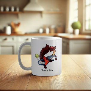 Mug Tennis Pro Hot Dog Trick Shot Pine Marten Carton