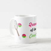 Mug Tennis - Queen of the Court (Devant gauche)