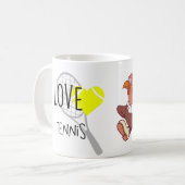 Mug Tennis Turquie Thanksgiving pour le joueur (Devant gauche)