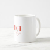 Mug Tension élevée - Conception énergétique audacieuse (Devant droit)