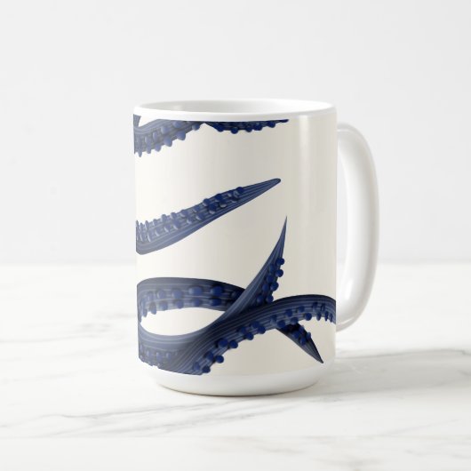 Mug Tentacles géants de pieuvre (Devant droit)