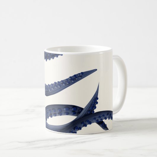 Mug Tentacles géants de pieuvre (Devant droit)