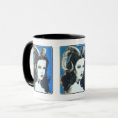 Mug 'Tentation dans la magie' Peinture sur une (Devant gauche)