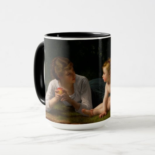 Mug Tentation par William Bouguereau (Devant gauche)
