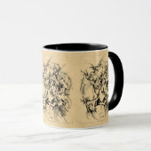 Mug Tentations de St Anthony (Devant droit)