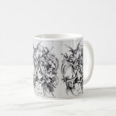 Mug Tentations de St Anthony (Devant droit)