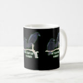 Mug Tentative de meurtre Corvids drôle (Devant droit)