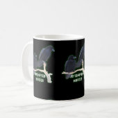 Mug Tentative de meurtre Corvids drôle (Devant gauche)