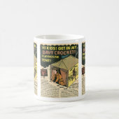 Mug Tente de maison de théâtre de Davy Crockett (Centre)