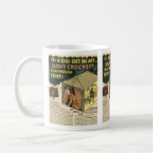 Mug Tente de maison de théâtre de Davy Crockett (Gauche)