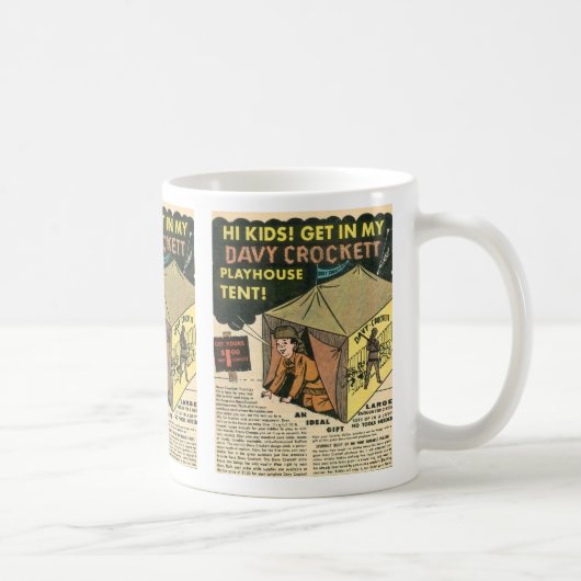 Mug Tente de maison de théâtre de Davy Crockett (Droite)
