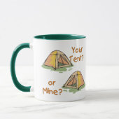 Mug Tentes de camping (Gauche)