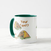 Mug Tentes de camping (Devant gauche)