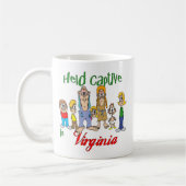 Mug Tenu captif en Virginie (Gauche)
