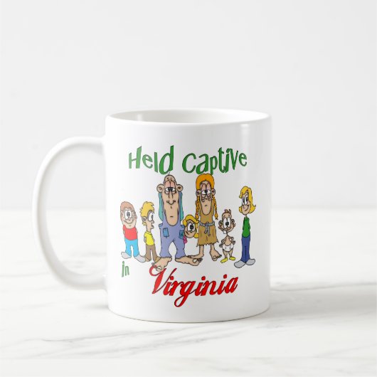 Mug Tenu captif en Virginie (Gauche)
