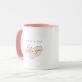 Mug tenu dans mon cœur (Devant gauche)