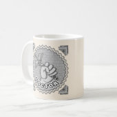 Mug Tenue à la main médecin (Devant gauche)