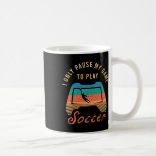Mug Tenue de citation de football drôle pour un joueur