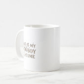 Mug Tenue de cow-boy mignon pour hommes (Devant gauche)