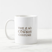 Mug Tenue de cow-boy mignon pour hommes (Gauche)
