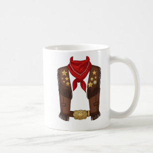 Mug Tenue de cow-boy mignon pour hommes