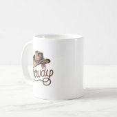 Mug Tenue de cow-boy mignon pour hommes (Devant gauche)