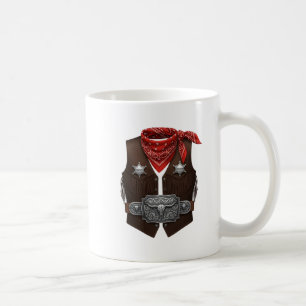 Mug Tenue de cow-boy mignon pour hommes