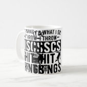 Mug Tenue de Disc Golf pour joueurs de Disc Golf (Devant gauche)