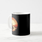 Mug Tenue de fourmi coucher de soleil cool pour garçon (Devant gauche)