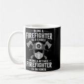 Mug Tenue de pompier pour hommes femmes emploi de pomp (Gauche)