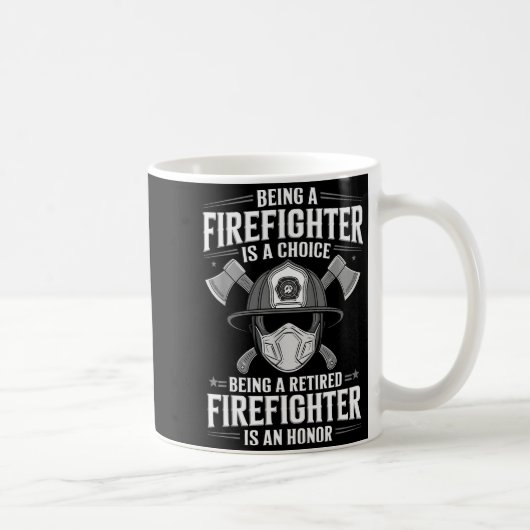 Mug Tenue de pompier pour hommes femmes emploi de pomp (Droite)