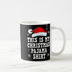 Mug Tenue drôle de pyjama de Noël Pj pour hommes et fe