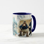 Mug Tenzing Norgay Edmund Hillary Conquérant Everest  (Devant droit)