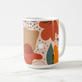 Mug Teracotta Abstraite (Devant droit)