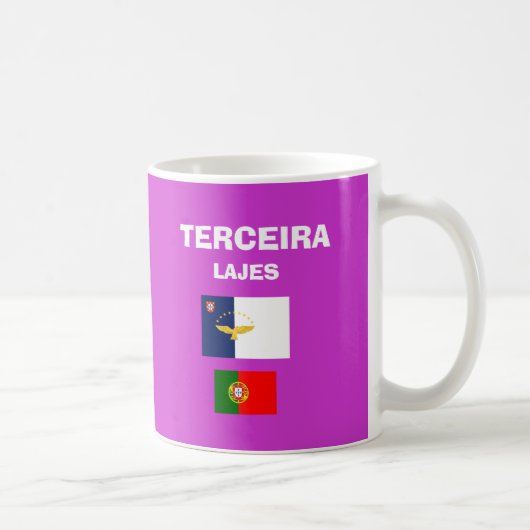 Mug Terceira* (terrain de Lajes) Code d'aéroport TER M (Droite)