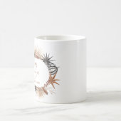 Mug Terme Rustique Nom de famille (Centre)