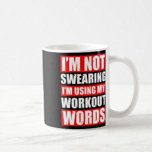 Mug Termes d'entraînement Poids Sports Gymnase Funny B