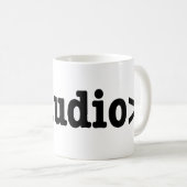 Mug Terminer le code HTML5 audio (Devant droit)