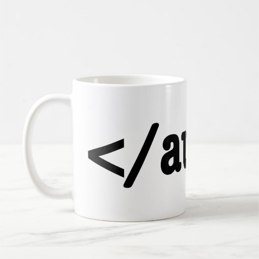 Mug Terminer le code HTML5 audio (Gauche)