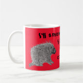 Mug Terminer Mon Café Porcupine (Gauche)