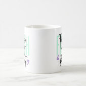 Mug Terminez ce que vous commencez Graffiti Motivation (Centre)