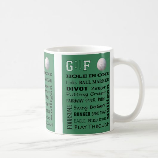 Mug Terminologie GOLF (Droite)