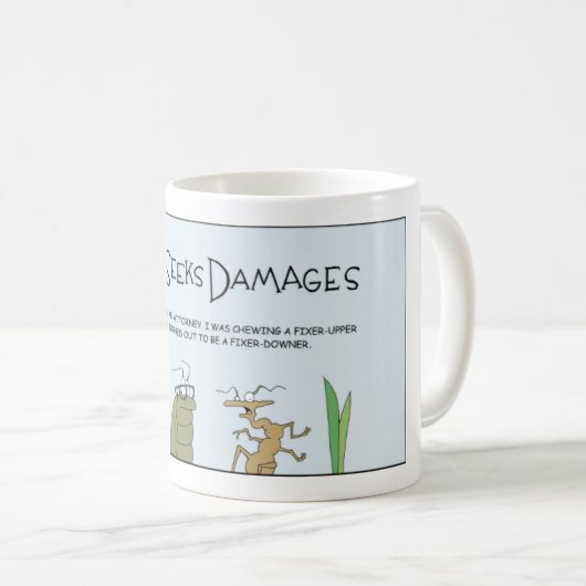 Mug Termite demande des dommages (Devant droit)