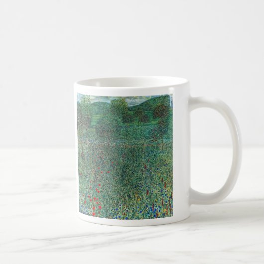 Mug Terrain de fleurs à Litzlberg Klimt, Paysage Vinta (Droite)