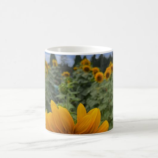 Mug Terrain de tournesol (Centre)