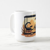 Mug Terrarium pour scorpion Habitat (Devant gauche)
