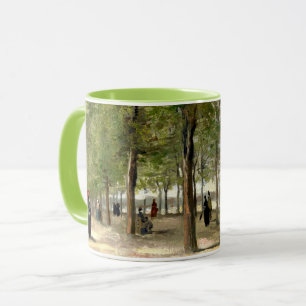 Mug Terrasse dans le jardin du Luxembourg (1886) Van G